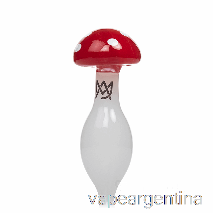 Mj Arsenal Hongo Burbuja Carb Cap Rojo Blanco Vape Argentina